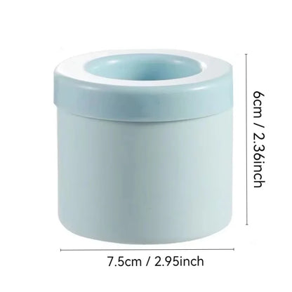 Round Silicone Ice Cube Mold – Compact, Creative & Refreshing